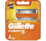 Gillette Fusion, wkładki wymienne, opakowanie 4 sztuki