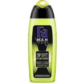 Fa Men Sport Energy Boost 3w1 żel pod prysznic do ciała i włosów dla mężczyzn 250 ml