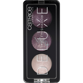 Catrice Deluxe Trio Eyeshadow oční stíny 030 Rose Vintouch 2,2 g