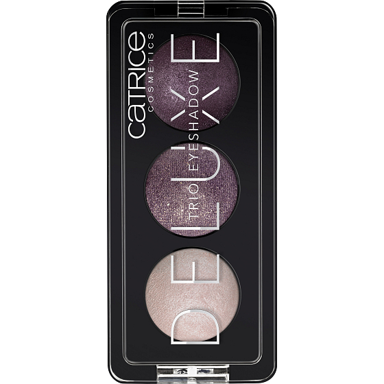 Catrice Deluxe Trio Eyeshadow oční stíny 030 Rose Vintouch 2,2 g
