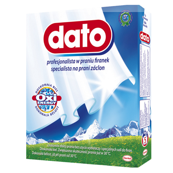 Dato Oxi Energy prací prášek na záclony 365 g