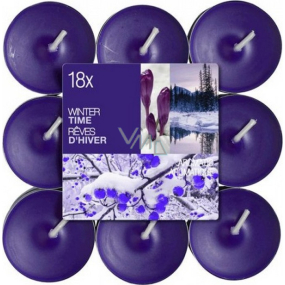 Bolsius Aromatic Winter Time - Zimowy czas zapachowych świec 18 sztuk, czas palenia 4 godziny