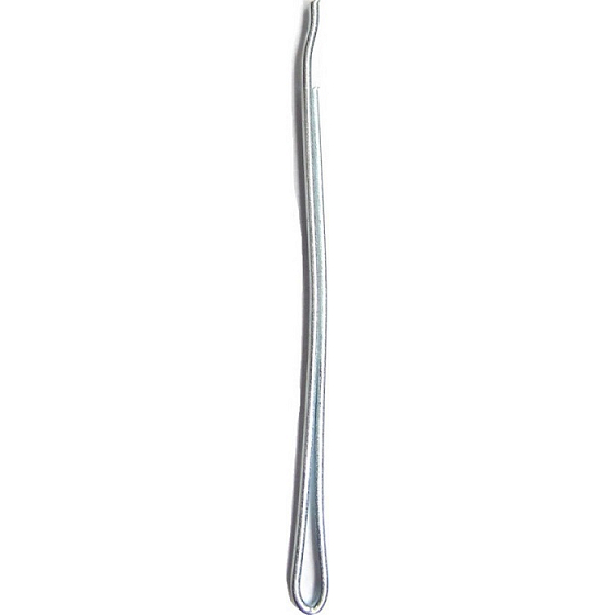 Profi Line Vlásenka stříbrná střední 4,5 cm 10 kusů