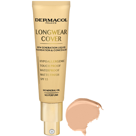 Dermacol Longwear Cover dlouhotrvající krycí make-up 02 Fair 30 ml