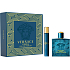 Versace Eros Eau de Parfum parfémovaná voda pro muže 100 ml + parfémovaná voda 10 ml, dárková sada pro muže