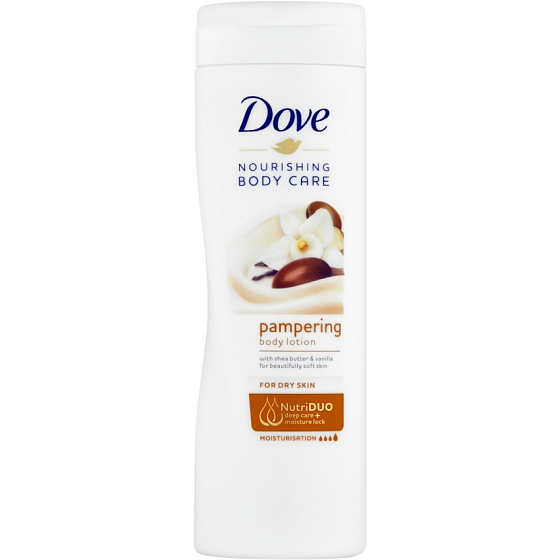 Dove Purely Pampering Masło shea i wanilia mleko do ciała dla suchej skóry 400 ml