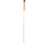 Pędzel do makijażu oczu, płaski, Rosegold 17 cm