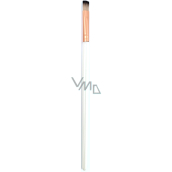 Pędzel do makijażu oczu, płaski, Rosegold 17 cm