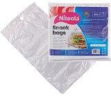 Niteola torby śniadaniowe, HDPE, 16 × 24 cm, grubość 8 µ, przezroczyste, 50 sztuk