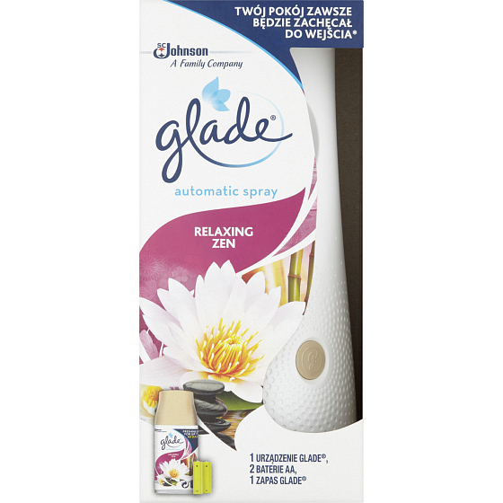 Glade odświeżacz powietrza Automatyczny Relaxing Zen, 269 ml