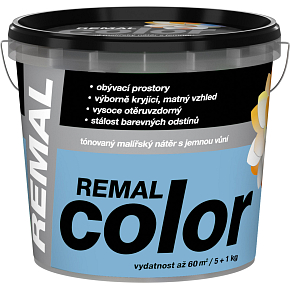 REMAL Color farba malarska na ścianę Niebieskie Dzwonki, 5+1 kg REMAL Color farba malarska na ścianę Niebieskie Dzwonki, 5+1 kg