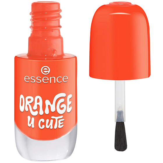 Essence lak na nehty Gel nail Colour 15 Orange U Cute, 8 ml