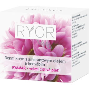 RYOR krem na dzień z olejem amarantowym i jedwabiem 50 ml