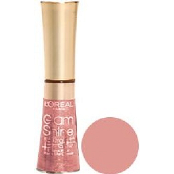 Loreal Paris Glam Shine Natural Glow lesk na rty 405 Crystal Nude Glow 6 ml