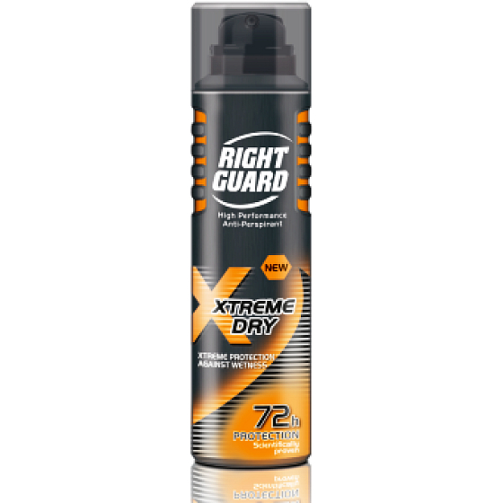 Right Guard Xtreme Dry deodorant sprej pro muže 150 ml