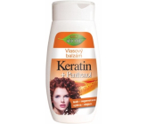 Bione Cosmetics Keratin & Panthenol regenerační vlasový balzám pro všechny typy vlasů 260 ml