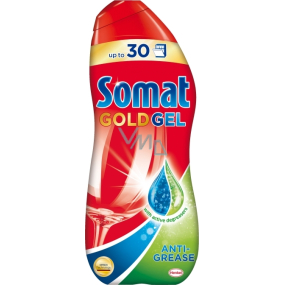 Somat Gold Gel Anti-Grease gel na automatické mytí nádobí 30 myček 600 ml