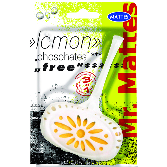Mr. Mattes 3w1 Cytrynowy Wc Zawieszenie 40 g