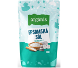 Organis Sól Epsom, Sól do kąpieli rozluźniająca mięśnie, redukująca stres, detoksykująca organizm 1000 g