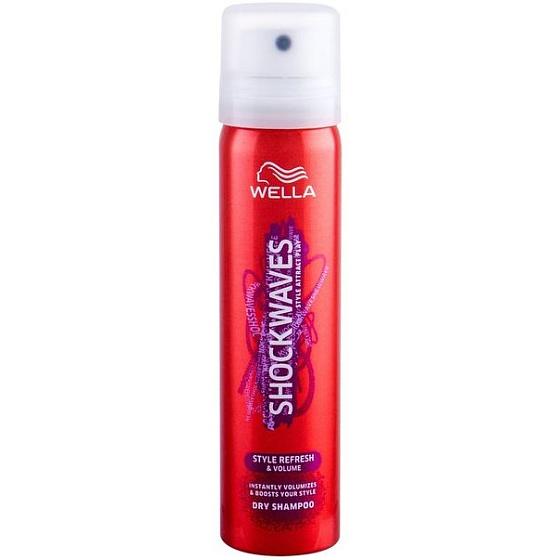 Wella Shockwaves Style Refresh & Volume suchy szampon do włosów 65 ml