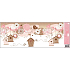 Folia okienna bez kleju ptaki 60 x 22,5 cm