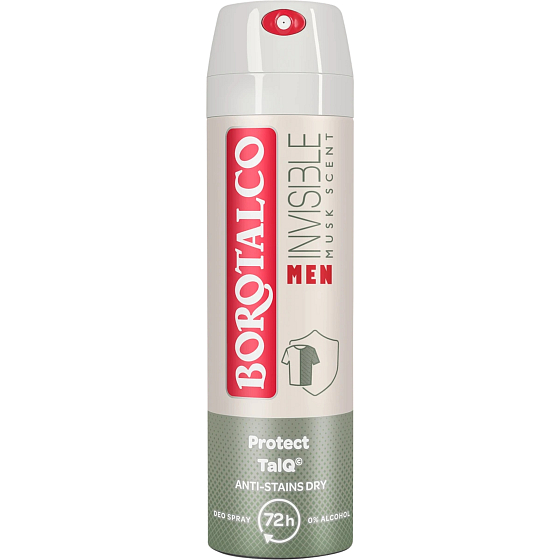 Borotalco Men Invisible Musk Scent dezodorant spray dla mężczyzn 150 ml