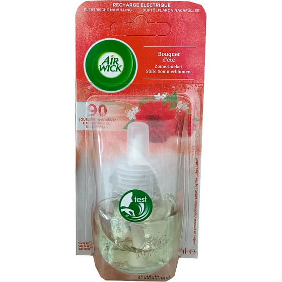 Air Wick Bouquet d´été - Letní květiny elektrický osvěžovač vzduchu náhradní náplň 19 ml