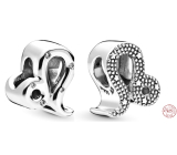 Charm Srebrny 925 zodiakalny znak Lśniący Lew, koralik na bransoletkę
