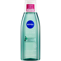 Nivea Derma Skin Clear płyn do demakijażu, 200 ml