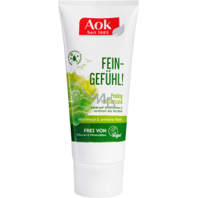 Aok Fine Feeling peeling s bílým čajem pro smíšenou a problematickou pleť 100 ml
