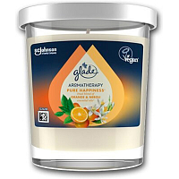 Glade Aromatherapy świeca zapachowa Pure Happiness, 170 g