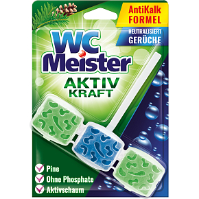 WC Meister Aktiv Kraft zapach lasu WC blok, 45 g