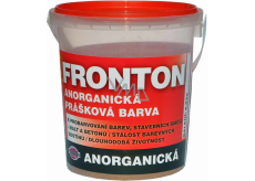 Fronton prášková barva do stavebních směsí malt a betonů, 0261 středně hnědá, 800 g