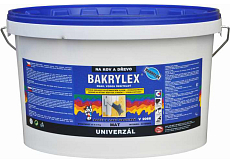 Bakrylex Uniwersal mat V2066 farba do drewna i metalu 0100 biała, 10 kg