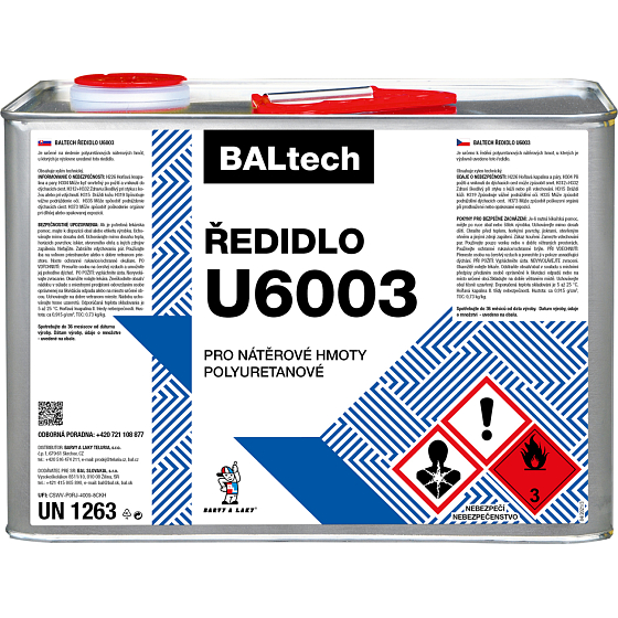 BALtech Ředidlo U6003, 4 l