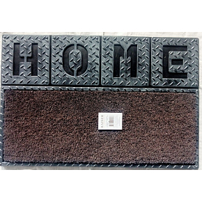 Tidy Home Wyściółka gumowa & kokosowa HomeSteel 40 × 60 × 2,3 cm