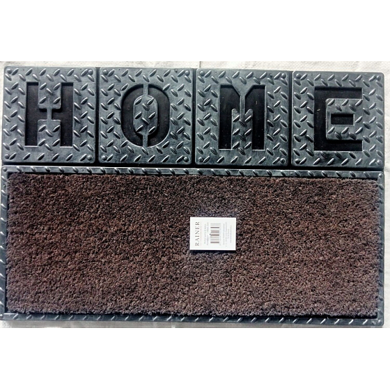 Tidy Home Wyściółka gumowa & kokosowa HomeSteel 40 × 60 × 2,3 cm