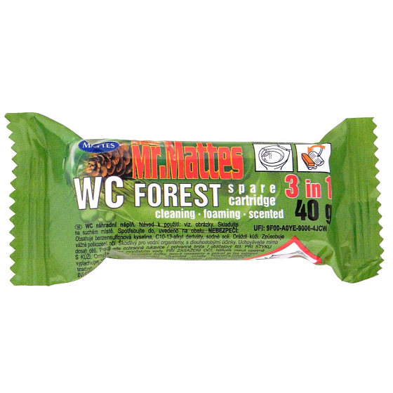 Mr. Mattes 3v1 Les Wc zã­vã­es nã¡hradnã­ nã¡plã­ñ 40 g