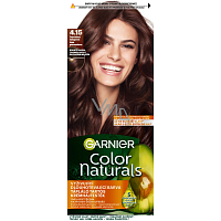 Garnier Color Naturals Creme farba do włosów, odcień ciemny lodowy mahoniowy 4,15