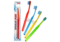 Spokar 3428 Plus extra miękki Mała głowa szczoteczki gęsto osadzona włóknami Hexagonal z równym zastrzychem