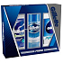 Gillette Series Sensitive gel na holení 250 ml + Cool Wave voda po holení 100 ml + Artic Ice deodorant sprej 150 ml + Gillette Series Sensitive gel na holení 250ml, kosmetická sada