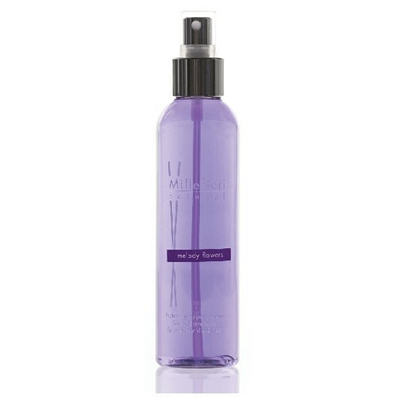 Millefiori Milano Natural Melody Flowers - Akordy květin Bytový sprej pohlcovač pachů 150 ml