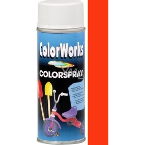 Color Works Colorsprej 918504 pomarańczowo-czerwony lak alkidowy 400 ml