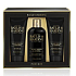 Baylis & Harding Men Černý pepř a Ženšen 2v1 šampon a sprchový gel 300 ml + sprchový gel 200 ml + balzám po holení 200 ml, kosmetická sada pro muže