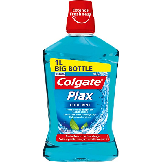 Colgate Plax Multi-Protection Cool Mint ústní voda 1 l