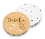 Niekupione Kieszonkowe Lusterko Babcia - Anioł Stróż 7,2 cm