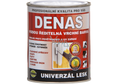 DENAS UNIVERZÁL-LESK vrchní barva na dřevo, kov a beton, 0440 modrá, 700 g