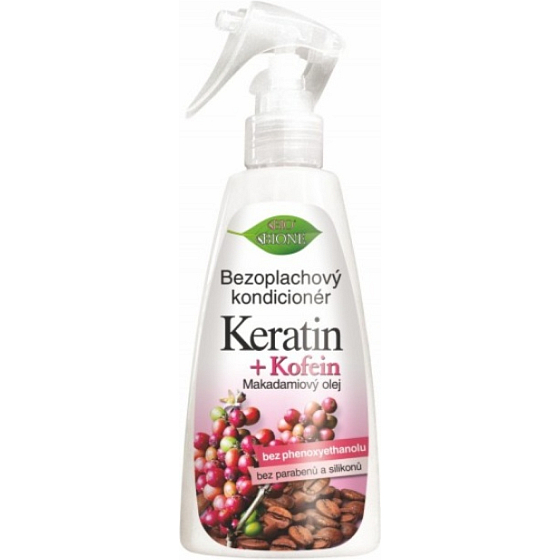 BIO BIONE KERATIN + KOFEIN Bezoplachowy kondycjoner 260 ml