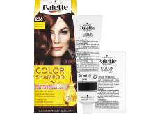Schwarzkopf Palette Color Shampoo farba do włosów 236 kasztanowa, 50 ml