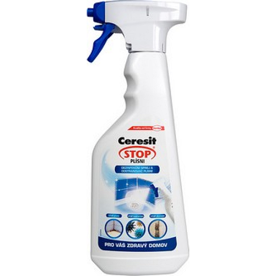 Ceresit Stop plísni Dezinfekční sprej a odstraňovač plísní 500 ml